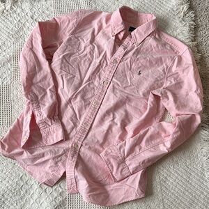 Ralph Lauren custom fit Pink Polo Shirt